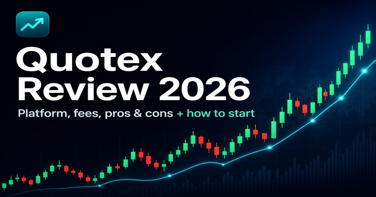 Quotex trading in Pakistan — candlestick chart and PKR (₨) deposits